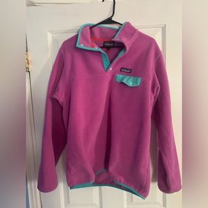 Patagonia Women's Pink Fleece Pullover
